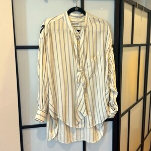 100% silk Balenciaga blouse